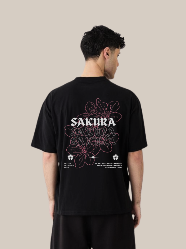 SAKURA – Floral Serenity T-Shirt